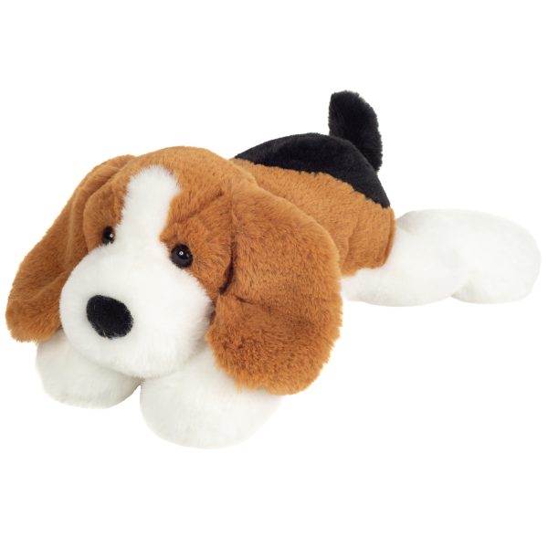 Knuffeldier hond Beagle - zachte pluche stof - premium knuffels - multi kleuren - 29 cm