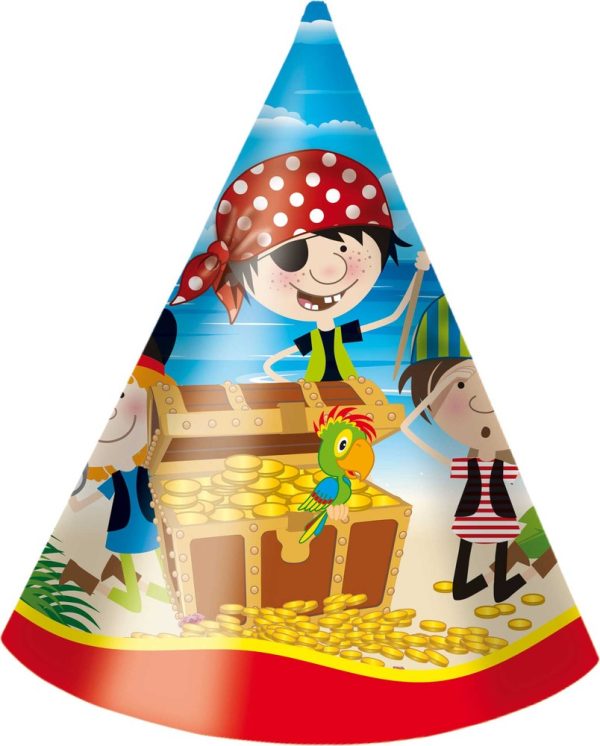 Little Pirates hoedjes - 8 stuks