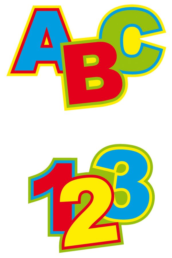 Kinderfeestje ABC Tafelconfetti XL