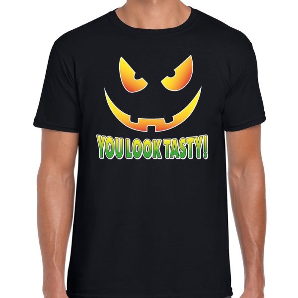 Halloween You look tasty verkleed t-shirt zwart voor heren