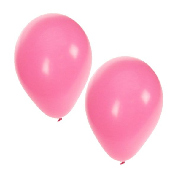 Zacht roze ballonnen 100x