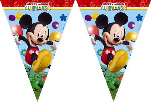 Mickey Mouse Clubhouse vlaggenlijn - 3 meter