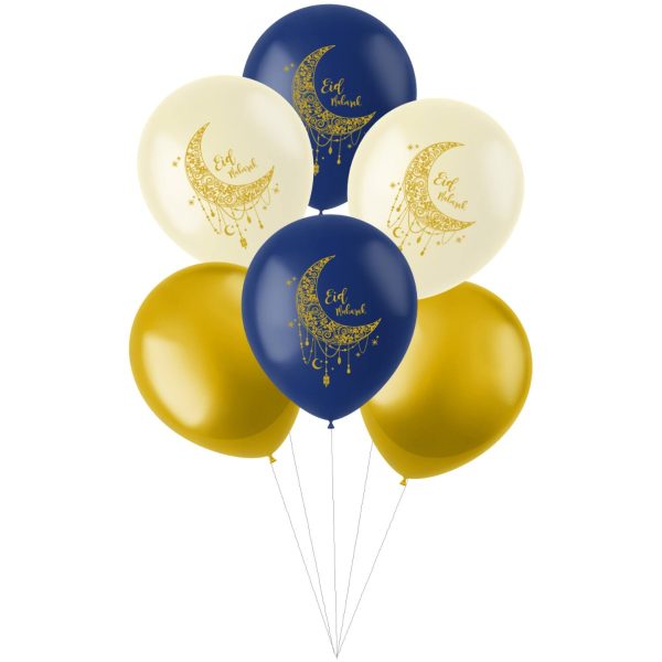 Eid mubarak Ballonnen - 6stk