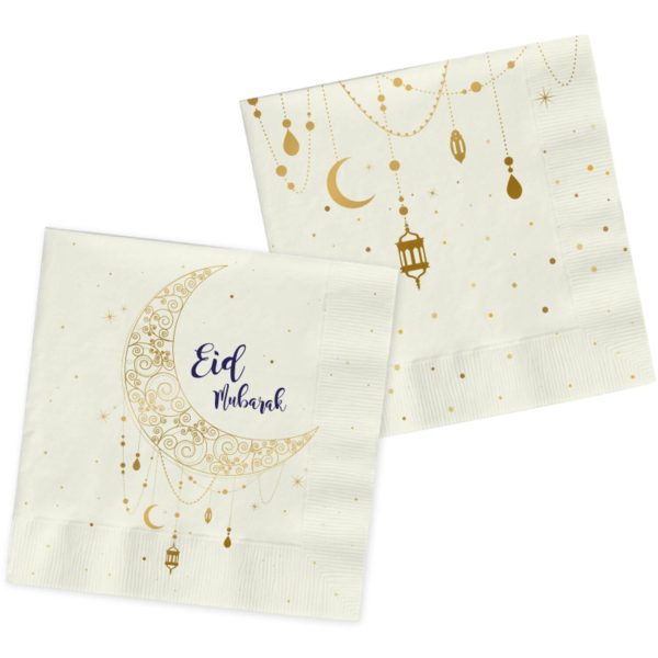 Eid mubarak Servetten - 20stk