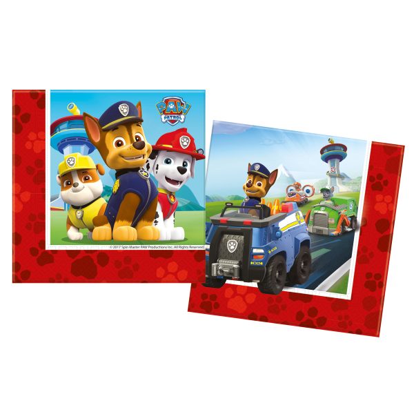 Paw Patrol Servetten - 20 stuks