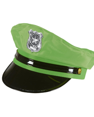 Politie Pet Neon Groen