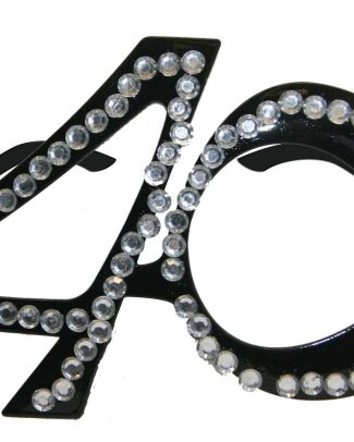 40 Jaar Zwarte Diamanten Bril