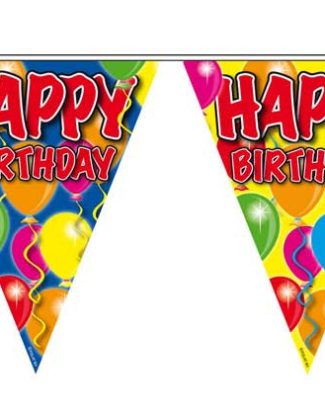 Happy Birthday Slinger Balloons - 10 meter