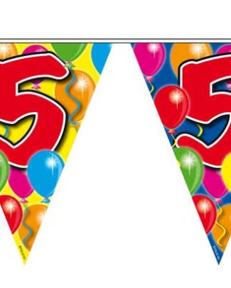 5 Jaar Slinger Balloons - 10 meter