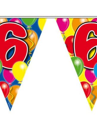 6 Jaar Slinger Balloons - 10 meter