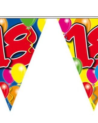 18 Jaar Slinger Balloons - 10 meter