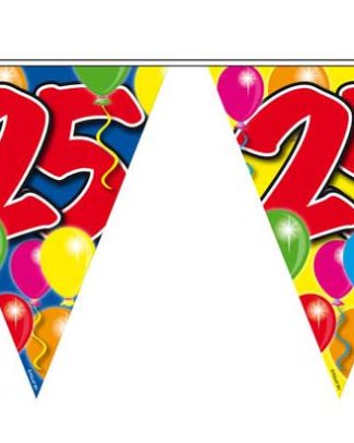 25 Jaar Slinger Balloons - 10 meter