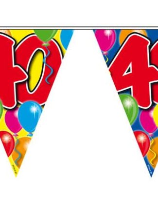 40 Jaar Slinger Balloons - 10 meter
