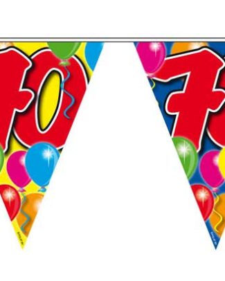 70 Jaar Slinger Balloons - 10 meter