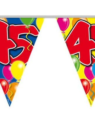 45 Jaar Slinger Balloons - 10 meter