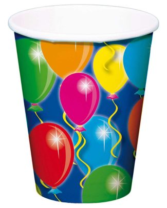 Beker balloons - 8 stuks