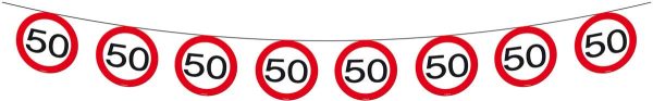 50 Jaar Verkeersbord Slinger - 12 meter