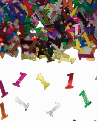 1 Jaar Tafeldecoratie / Sierconfetti