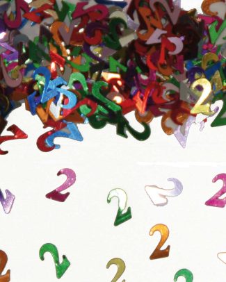 2 Jaar Tafeldecoratie / Sierconfetti