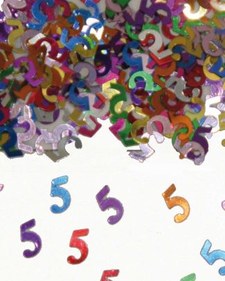 Tafeldecoratie / sierconfetti nummer 5