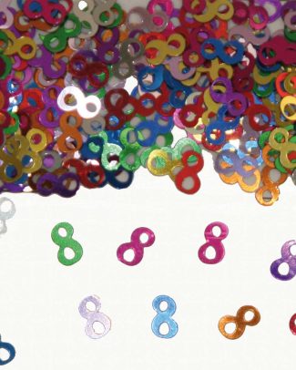 Tafeldecoratie / sierconfetti nummer 8