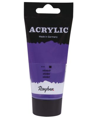 Acrylverf/hobbyverf waterbasis - paars - 75 ml - Schilderen -