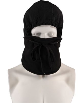 Thermo bivakmuts / balaclava 1 gaats zwart heren