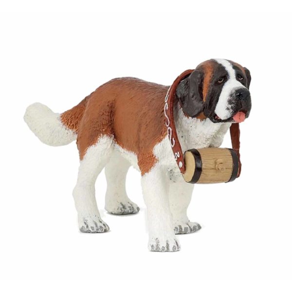 Saint Bernard hond plastic -