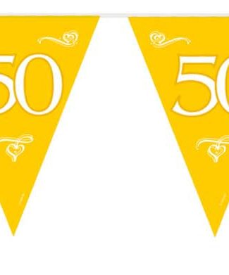 50 Jaar Gouden Vlaggenlijn - 10 meter