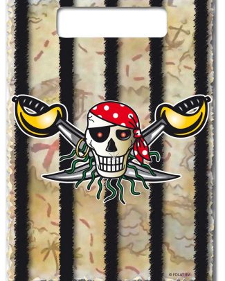 Rode Piraat uitdeelzakjes piraten - 8 stuks
