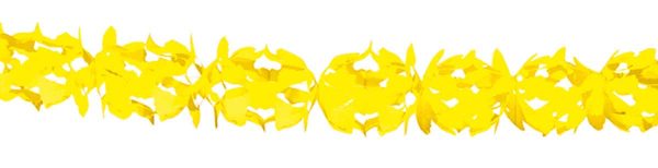 Slinger papier hoku-geel - 6 meter
