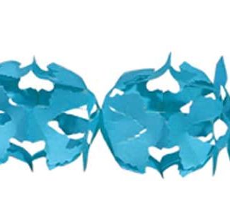 Slinger papier hoku-blauw - 6 meter