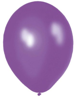 Paarse ballonnen 30cm 10 stuks