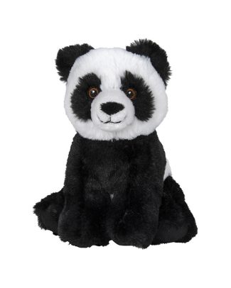Nature Planet Pluche Pandabeer - knuffelbeer - 16 cm - beren knuffels - speelgoed