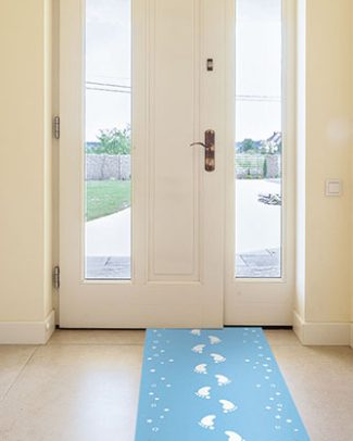 Baby Blauwe Geboorte Loper - 2,5 meter