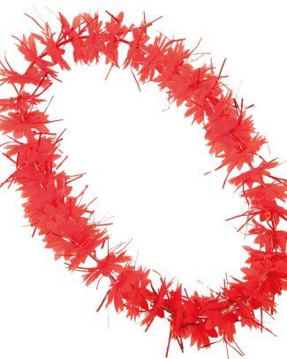 Hawaii Krans Rood met Glitters