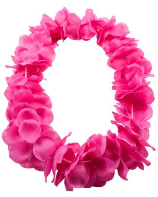Hawai krans neon roze