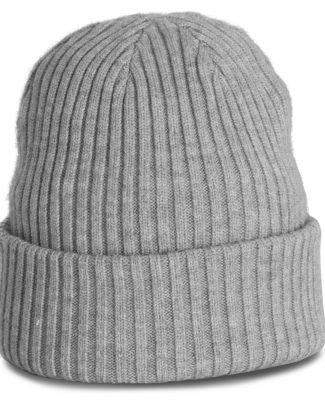 Heren/Dames gebreide Zeemans Wintermuts grijs