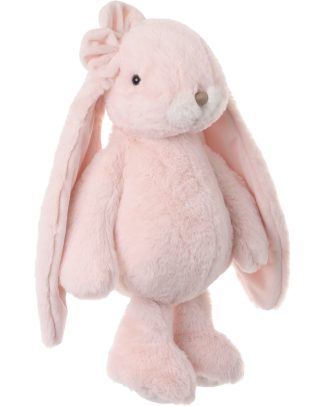 Bukowski pluche konijn knuffeldier - lichtroze - staand - 40 cm - luxe knuffels