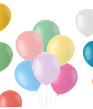 Ballonnen Mix Pastel - 50stk