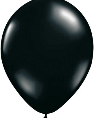 Zwarte ballonnen 13cm 20 stuks