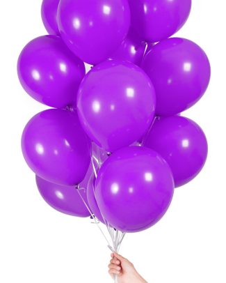 Paarse Ballonnen 23cm - 30 stuks