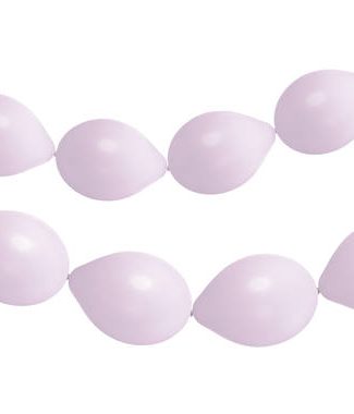 Knoopballonnen Powder Lilac - Mat