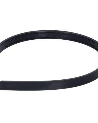 Haarband - zwart - 1 cm breed - kunststof - meisjes/dames - diadeem