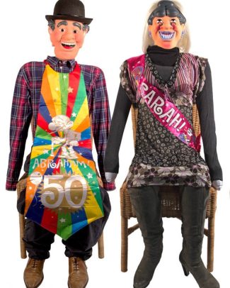 Opblaaspop Abraham of Sarah 50 Jaar - 1,44 mtr