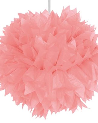 Roze pompom 30cm