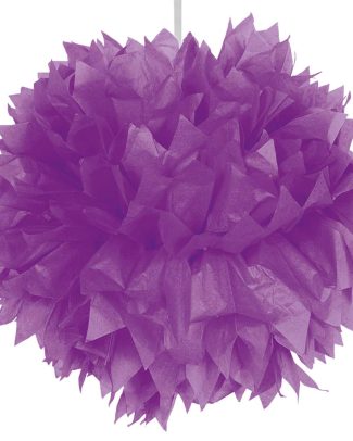 Pompom paars 30cm
