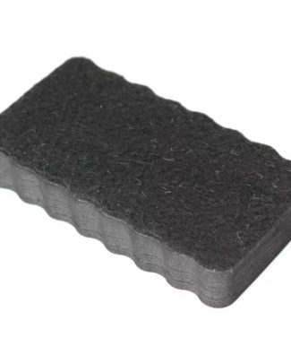 Kangaro Magnetische memobord whiteboard wisser - 10 x 5.5 cm - zwart -