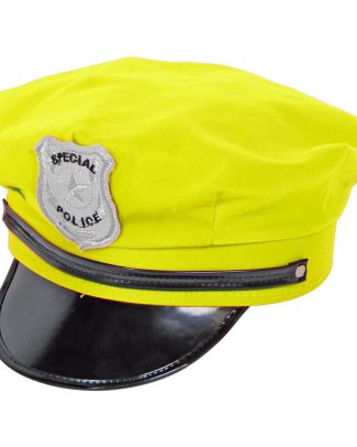 Politie pet neon geel