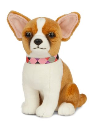 Pluche Chihuahua honden knuffel 20 cm speelgoed